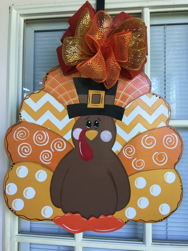Front Door Decor Fall Decorations Thanksgiving Decor Front Etsy