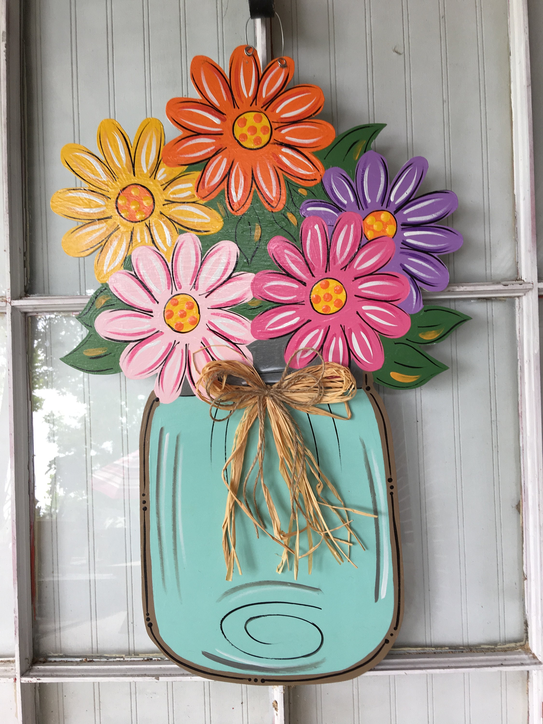 Front door decor, spring door hangers, summer decor, spring decorations, flower wreath, door wreath
