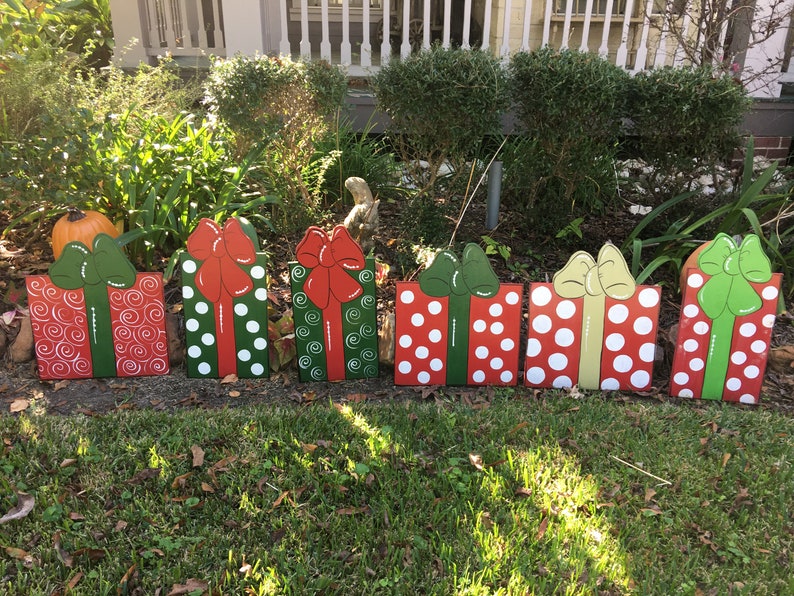 Christmas Yard Art Christmas Decoration Yard Art Seasonal Etsy