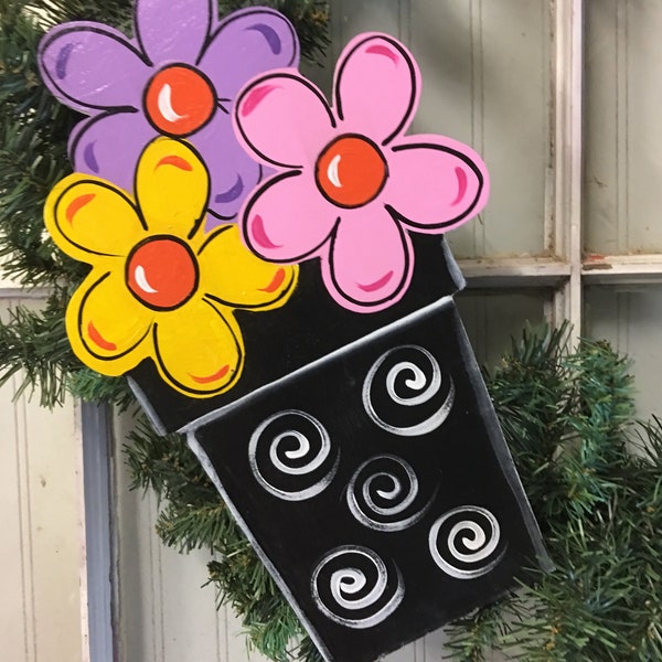 flower bouquet wreath attachment,  wreath insert, wreath attachment, front door decor, DIY wreath kit