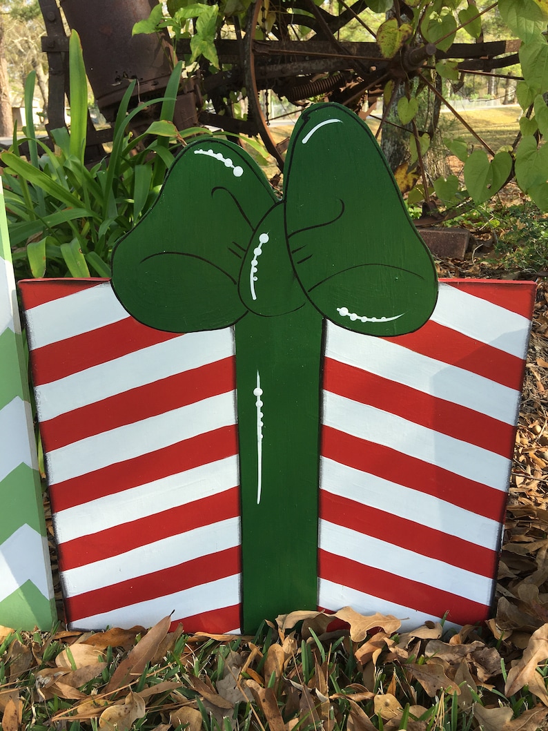 Christmas yard art Christmas decoration yard art seasonal | Etsy