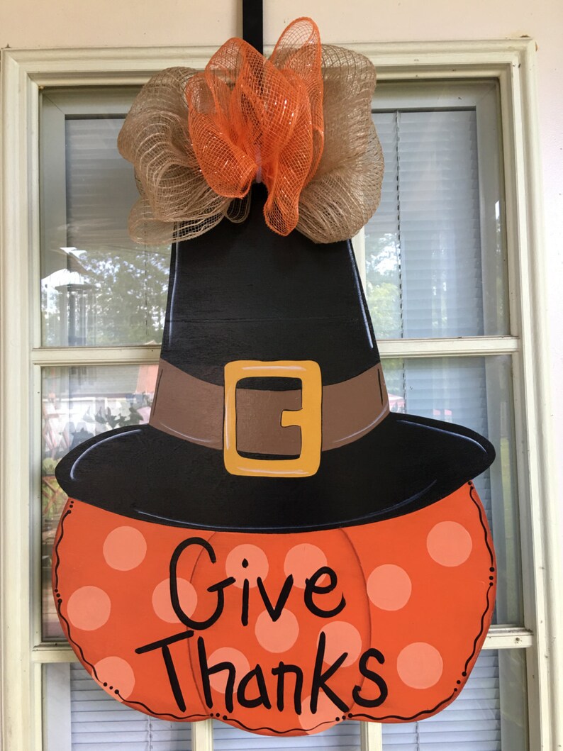Front door decor thanksgiving decorations Thanksgiving Etsy