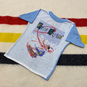 Sz 4T-5 80s Free Stylin&#39; Skateboard Baby T Shirt