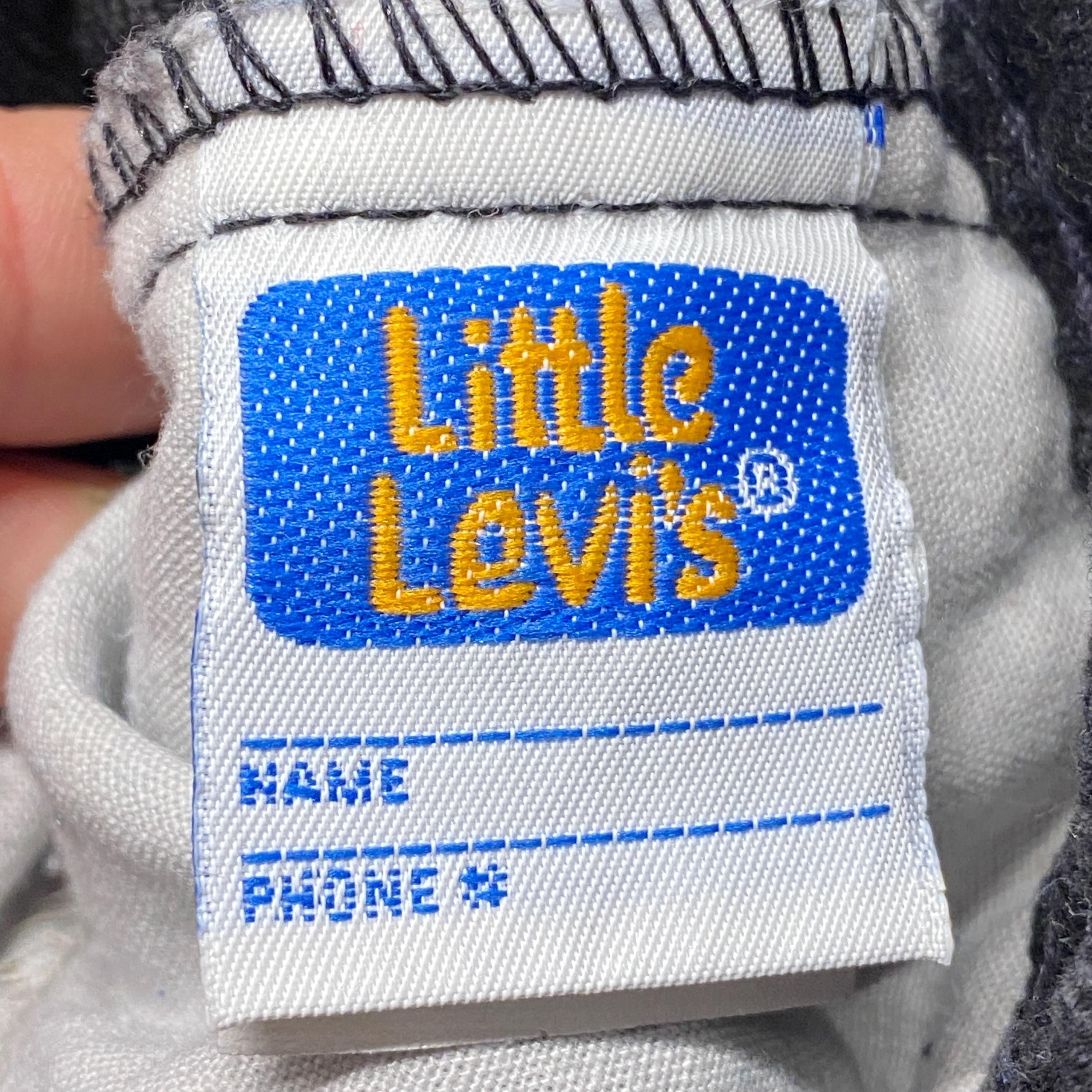 Sz 7 Slim Vintage 90s Kids Levi's 550 Relaxed Fit USA Made Jeans