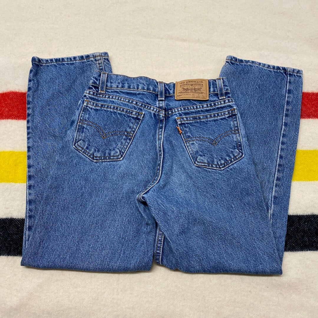 s！　【キッズ 90cm】リーバイス　550 Sz 11 Vintage 90s Levi's 550 Relaxed Fit Kids Denim Jeans