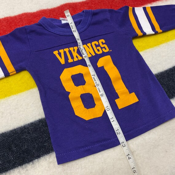 Sz 2T Vintage 1980s Minnesota Vikings NFL Footbal… - image 6