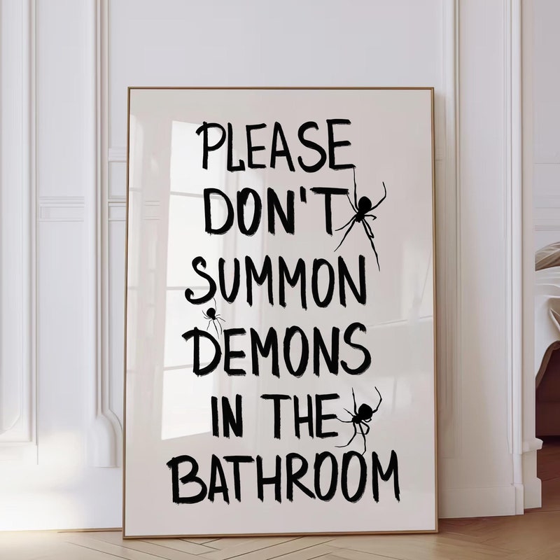 Halloween Bathroom Decor - Etsy