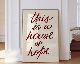 Minimalist Christian Quote Wall Art Christian Living Room Sign Poster Trendy Bible Art Hand Drawn Wall Art Aesthetic Digital Download