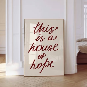 Minimalist Christian Quote Wall Art Christian Living Room Sign Poster Trendy Bible Art Hand Drawn Wall Art Aesthetic Digital Download