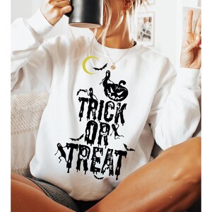 Trick Or Treat Png, Halloween tee png, Digital Download