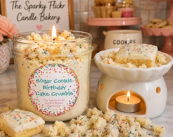 Sugar Cookie Birthday Cake Crumble | Bakery Scented Wax Melts