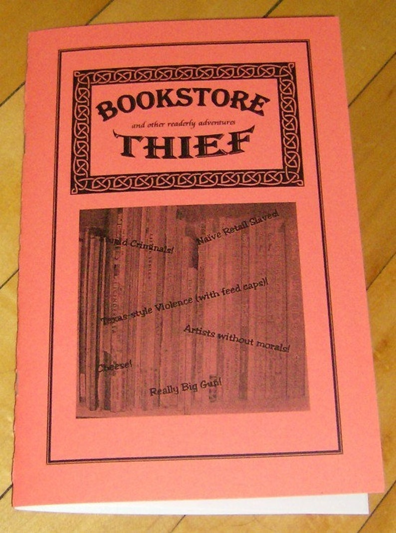 Bookstore Thief ZINE image 1