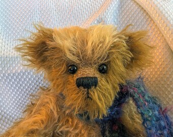 SWEETIE | handmade teddy bear | one-of-a-kind mohair stuffed animal