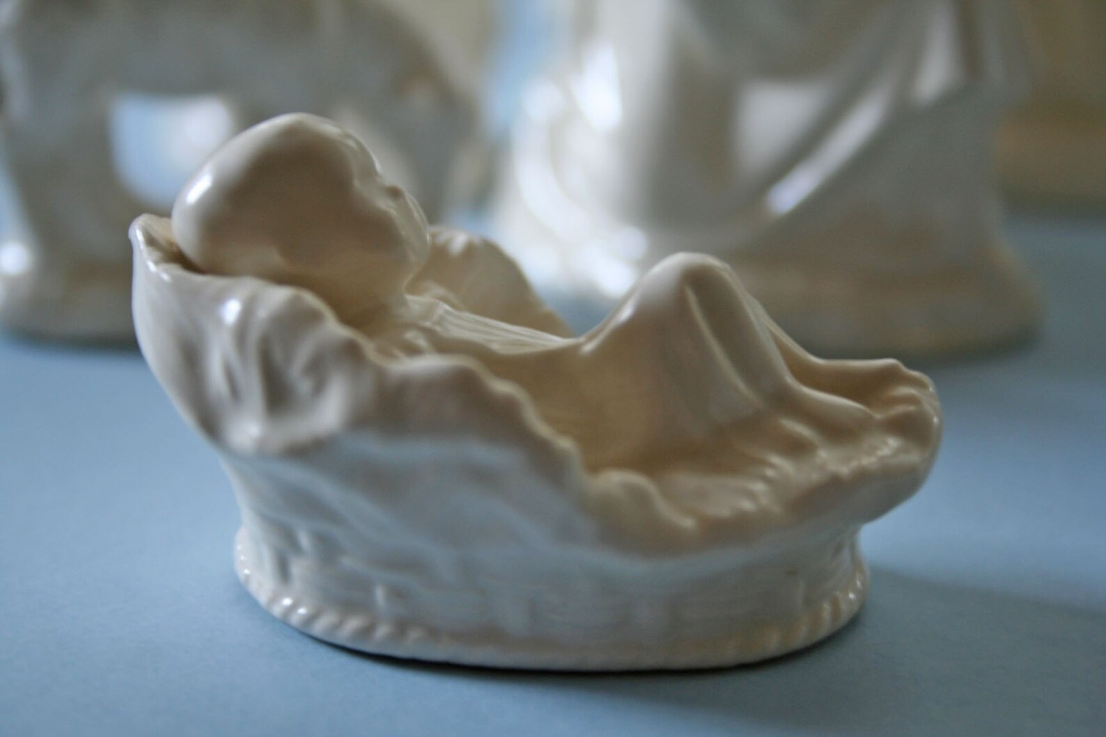 Vintage Holland mold 9 piece ceramic nativity set Etsy