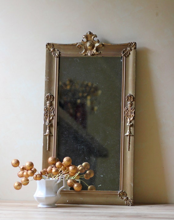 Items similar to vintage rectangular wall mirror on Etsy