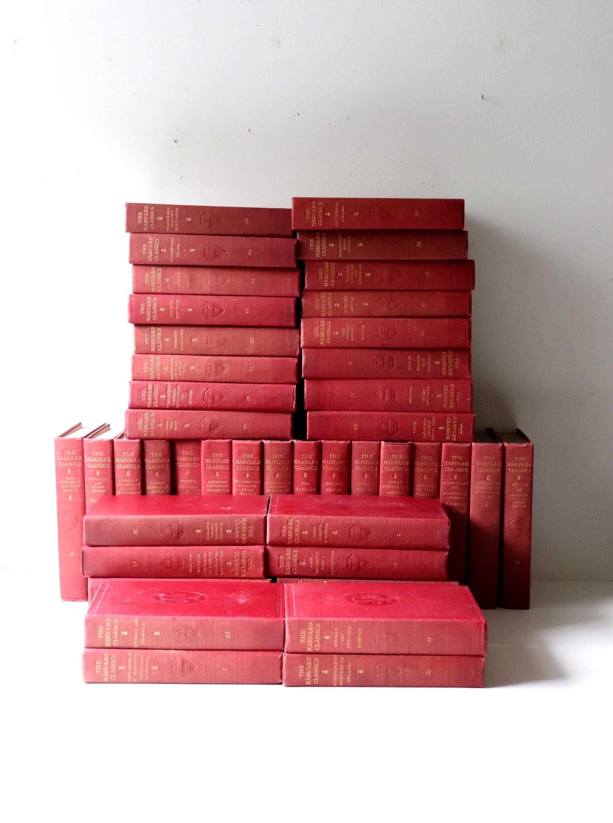 Sets of Books Harvard Classics - Etsy
