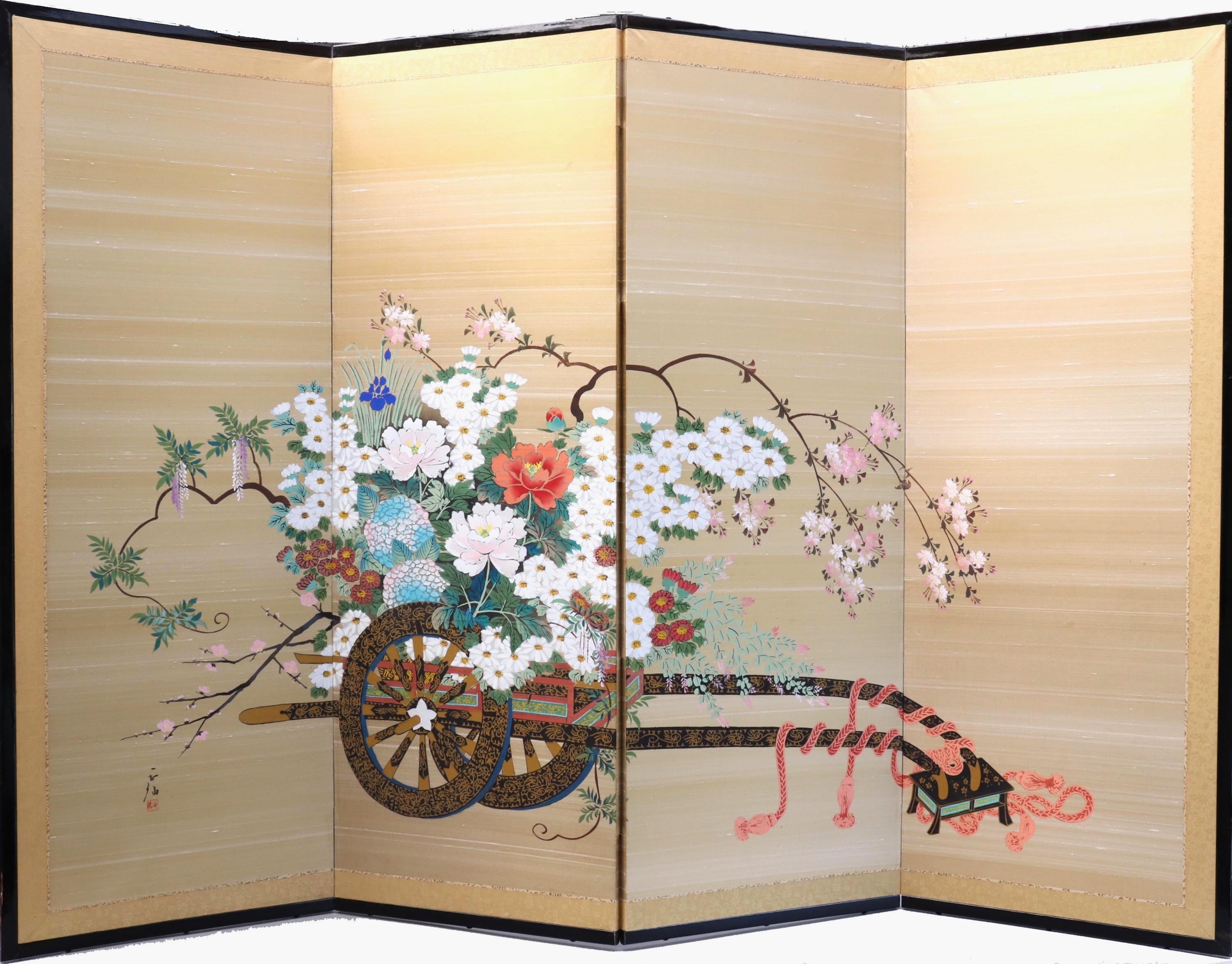 Vintage Japanese 4 Panel Dividers - Etsy