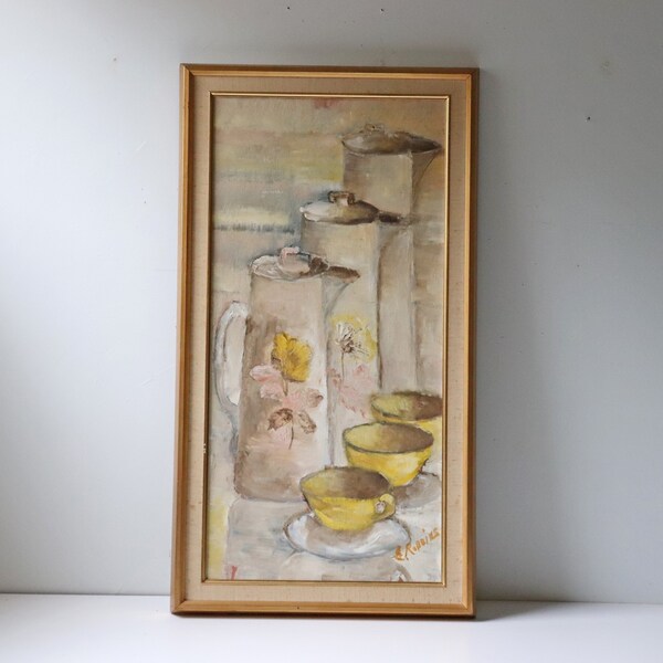 Teapot Painting Etsy