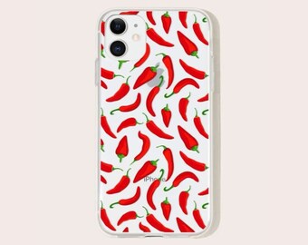 Chilli Peppers Printed Iphone Case