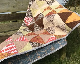 Patchwork Unique Quilt Blanket Throw Handmade