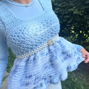 Crochet Pattern, Crochet Top Pattern, Women Crochet Pattern, Crop Top pattern, Summer Top, Child Dress, Lace Top Sizes XS-XXL