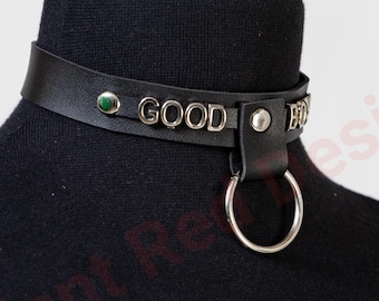 Personalisiertes Baby Mädchen Halsband, Submissive Bondage Halsband für Frauen, Halsband für Reifen Bondage Spiel, Sklavin Halsband
