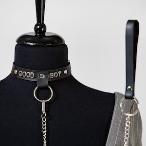 Personalized Baby Girl Collar, Submissive Bondage Collar for Women, Collar for Mature Bondage Play, Mature Slave Collar