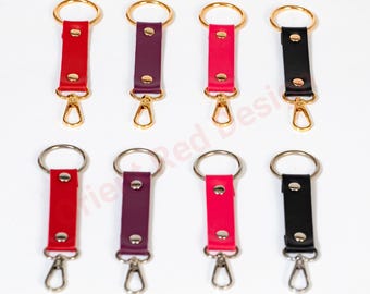 Harness Connector Strap, Cuff Connector, Body Harness Attachment, Adjustable Vegan Leather Connector, BDSM Harness Accessory