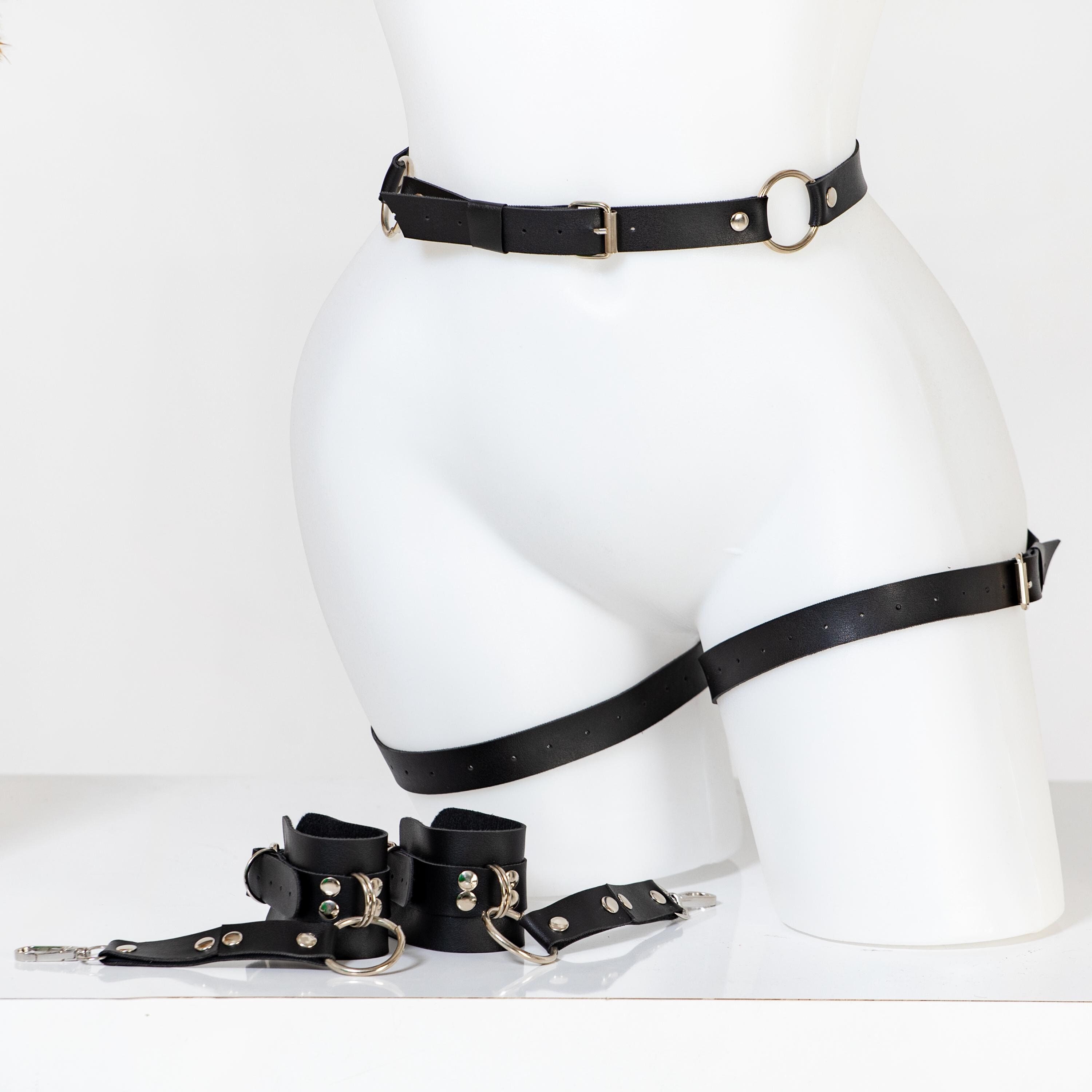spanking garter belt Playful Promises Spank Me Pink and Nude Embroidery Suspender Belt