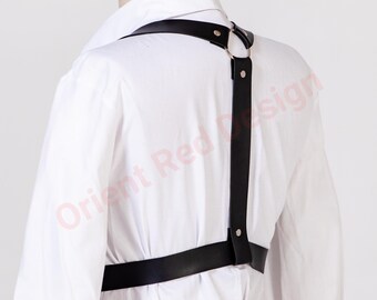 Vegan Leather Body Harness: Fashion Festival Outfit