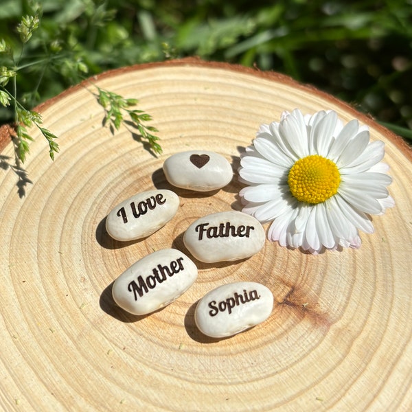 Personalized magic bean - Original gift idea for nature and love of plants