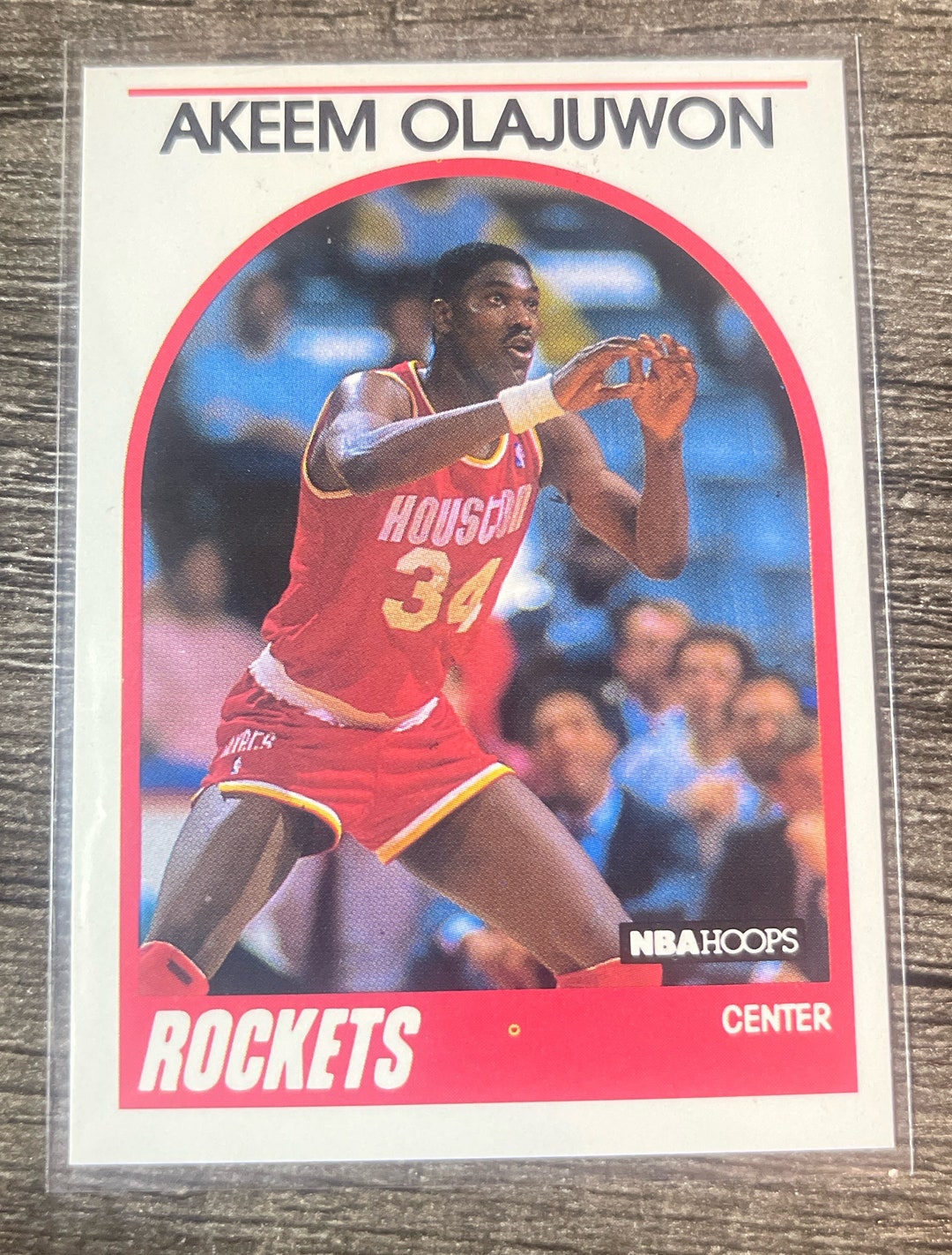 1989 Akeem Olajuwon Basketball Card 180 Great Condition - Etsy