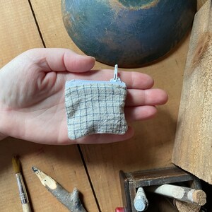 La bolsa de monedas con cremallera Lilliput dinky caja de anillo de algodón orgánico caja de tarjeta SD cambio bolso mini auriculares guardián almacenamiento médico pequeños bits EDC