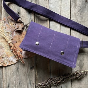 fanny pack Purple Boho Hipshack autumn bum bag hip pack smart phone mini messenger waist wallet Festival Travel Bag minimal cottagecore Hike