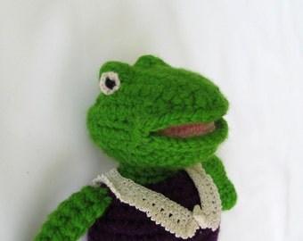 Amigurumi Madame Frog Doll