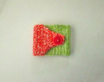 Crocheted Bracelet Apple