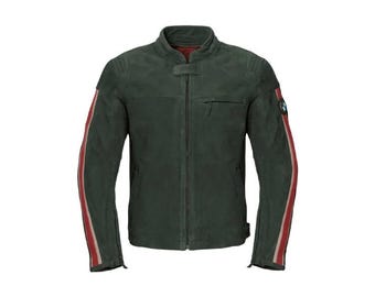 BMW Motorrad Schwabing Men's Leather Motorcycle Jacket - Limited