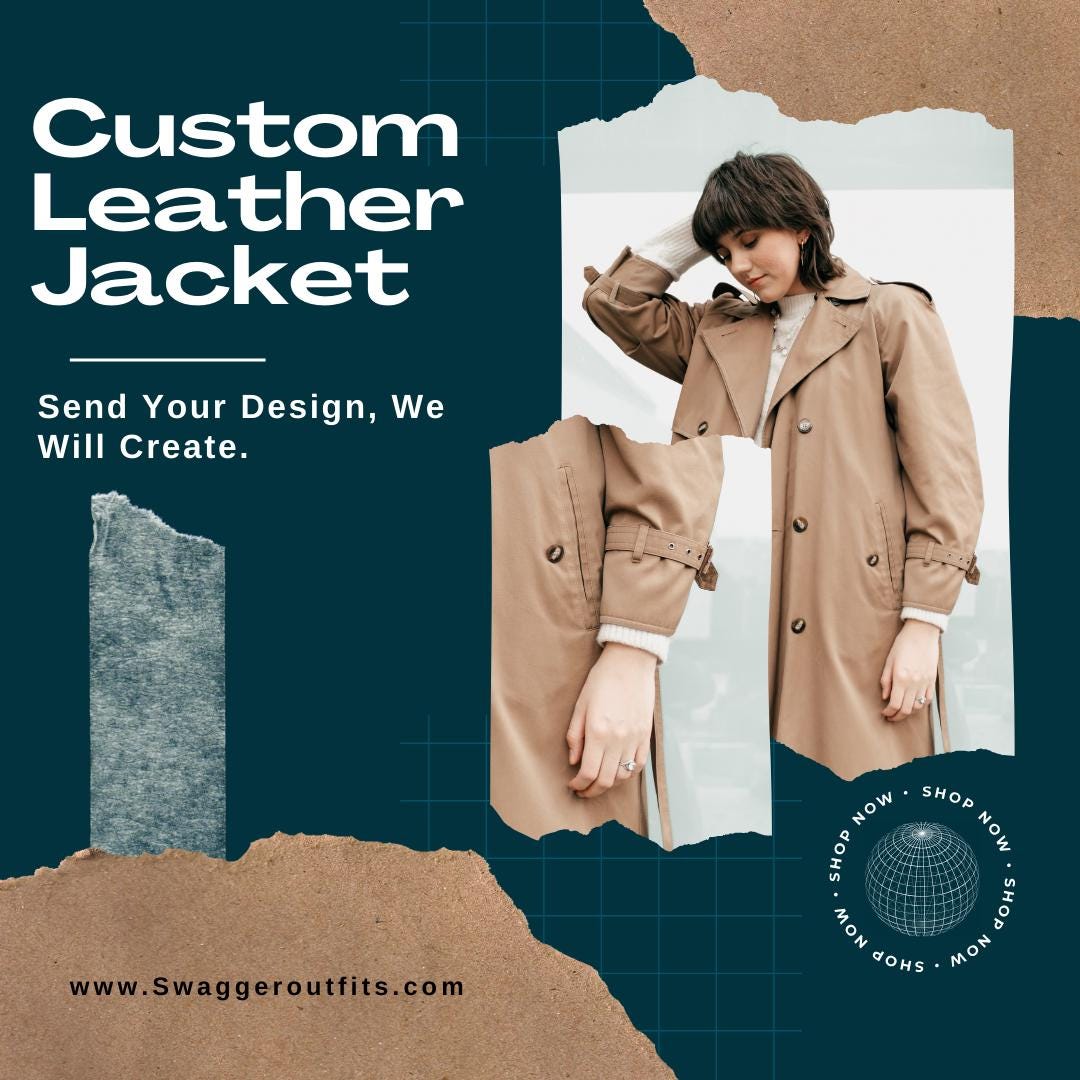 Custom Leather Jacket - Handcrafted Personalized Gift for Him & Her ...