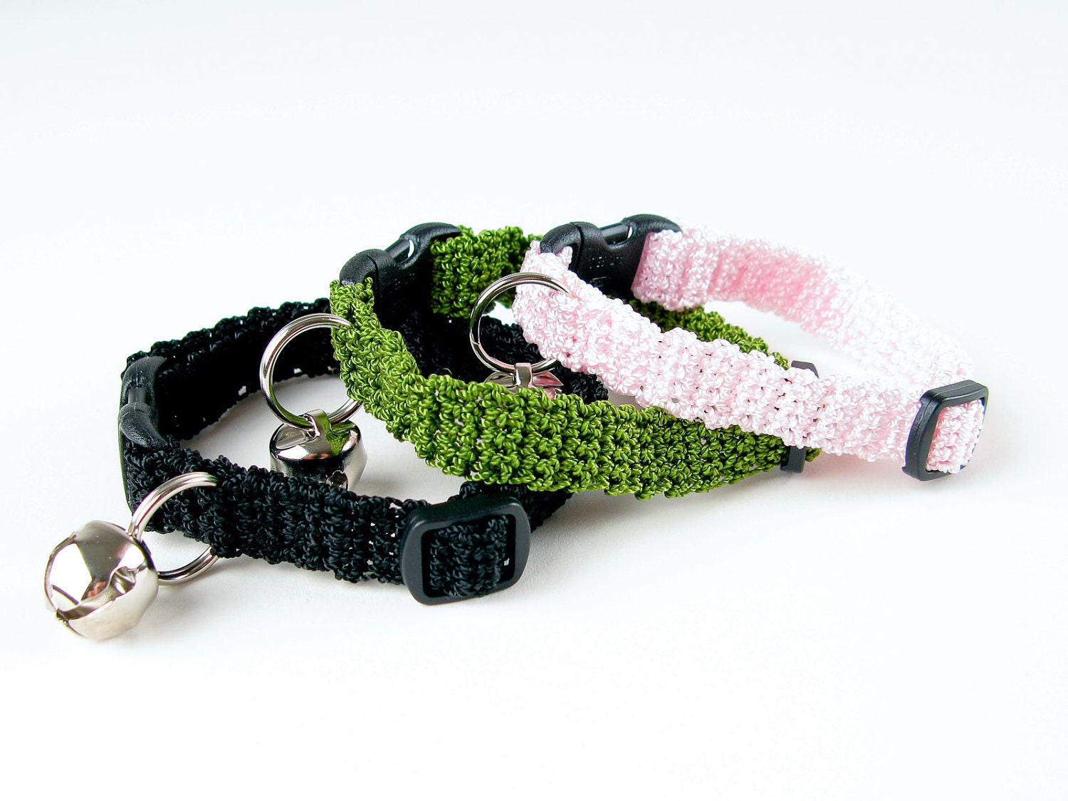 Crochet Kitty Cat Collar Pattern Digital Download PDF Etsy