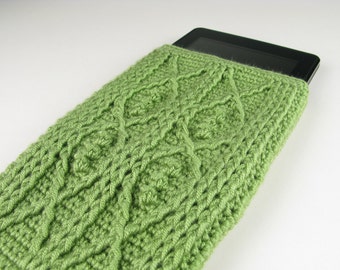 Crochet Pattern Kindle Fire Cover Crochet Cable Fish - Digital Download PDF Crochet Pattern