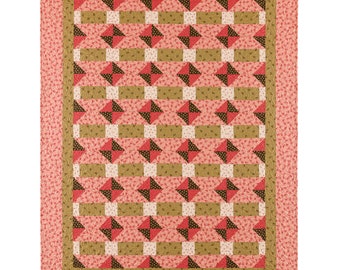 Spun Sugar Quilt Pattern - Reproduction Fabric - Retro Fabric Design - Sewing Pattern - Print Pattern