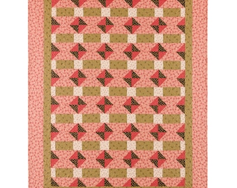 Spun Sugar Quilt Pattern - Reproduction Fabric - Retro Fabric Design - Sewing Pattern - Digital Pattern
