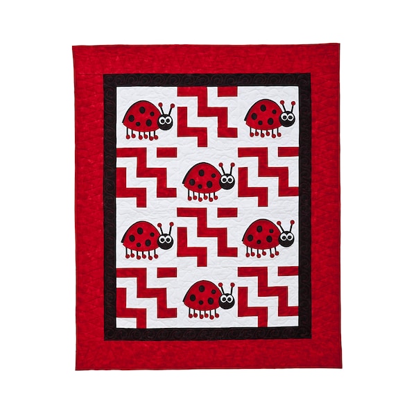 Ladybug Baby Quilt Etsy