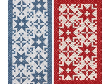 Anna's Table Runner Quilt Pattern - Table Runner Quilt Patterns - Sewing Kitchen Pattern - Print Pattern