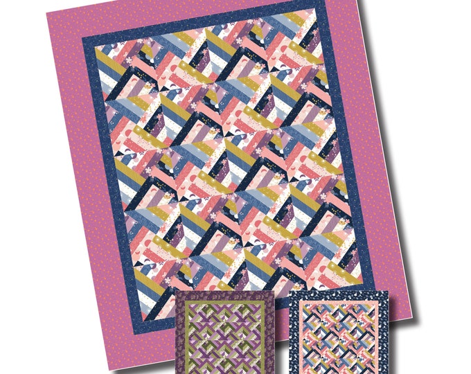 Jellystone Park Jelly Roll Quilt Pattern - Strip Quilt Patterns - Bali Pop - Sewing Pattern - Print Pattern