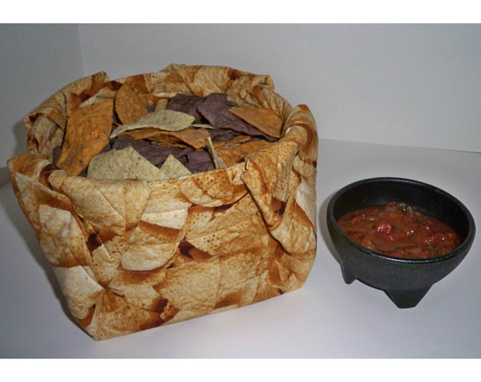 Tortilla Chip Warm & Serve Pattern - Microwave Kitchen Patterns - Sewing Pattern - Print Pattern