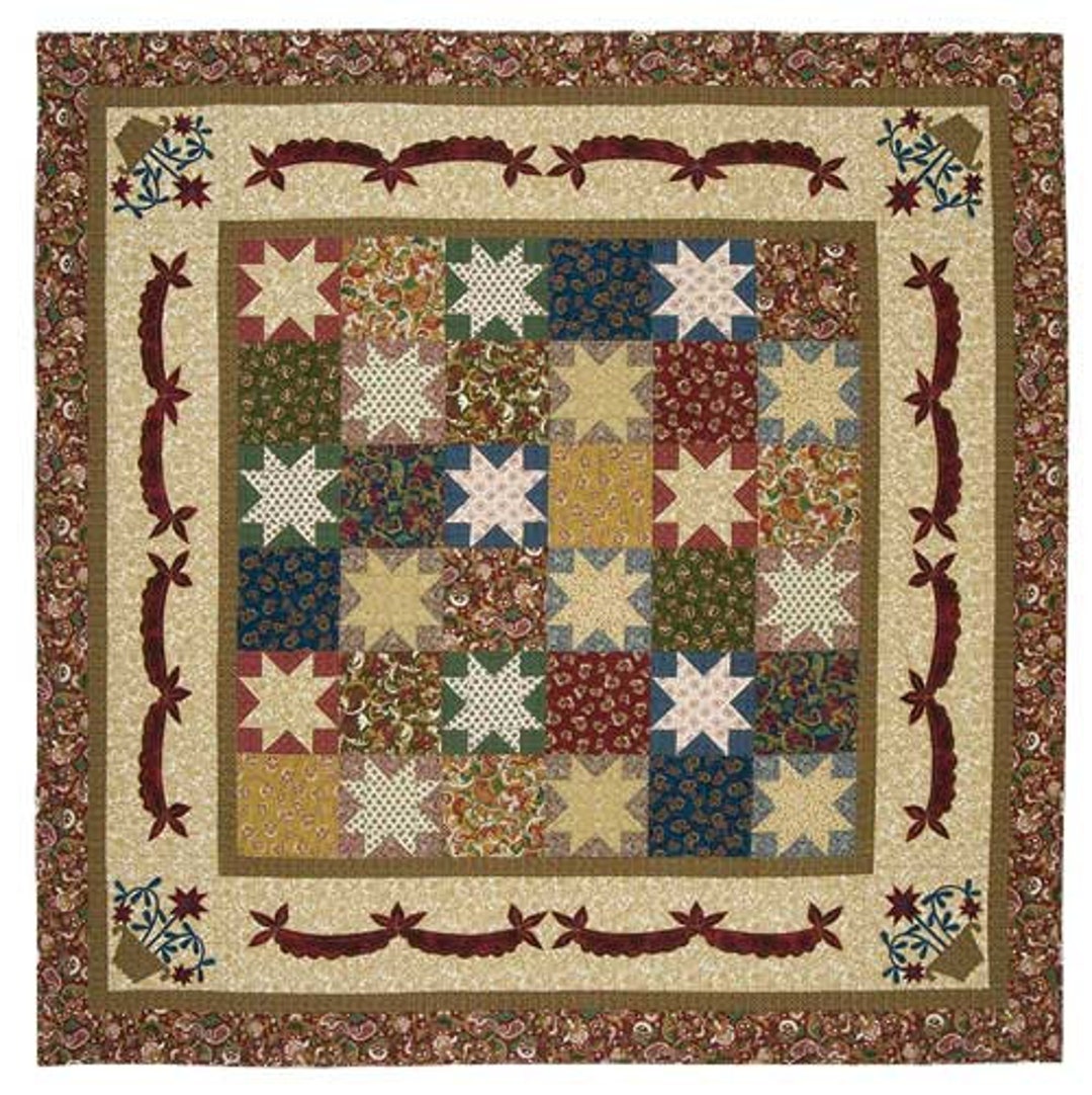 Cambridge Quilt Pattern Reproduction Fabric Retro Fabric Design Sewing Pattern Print Pattern Etsy