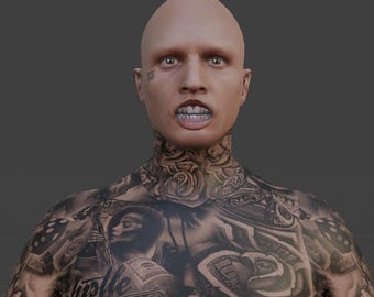 RARE* KK Ped w Mouth Open Male