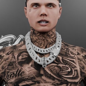 ZELDZAAM* kettingmodel #21