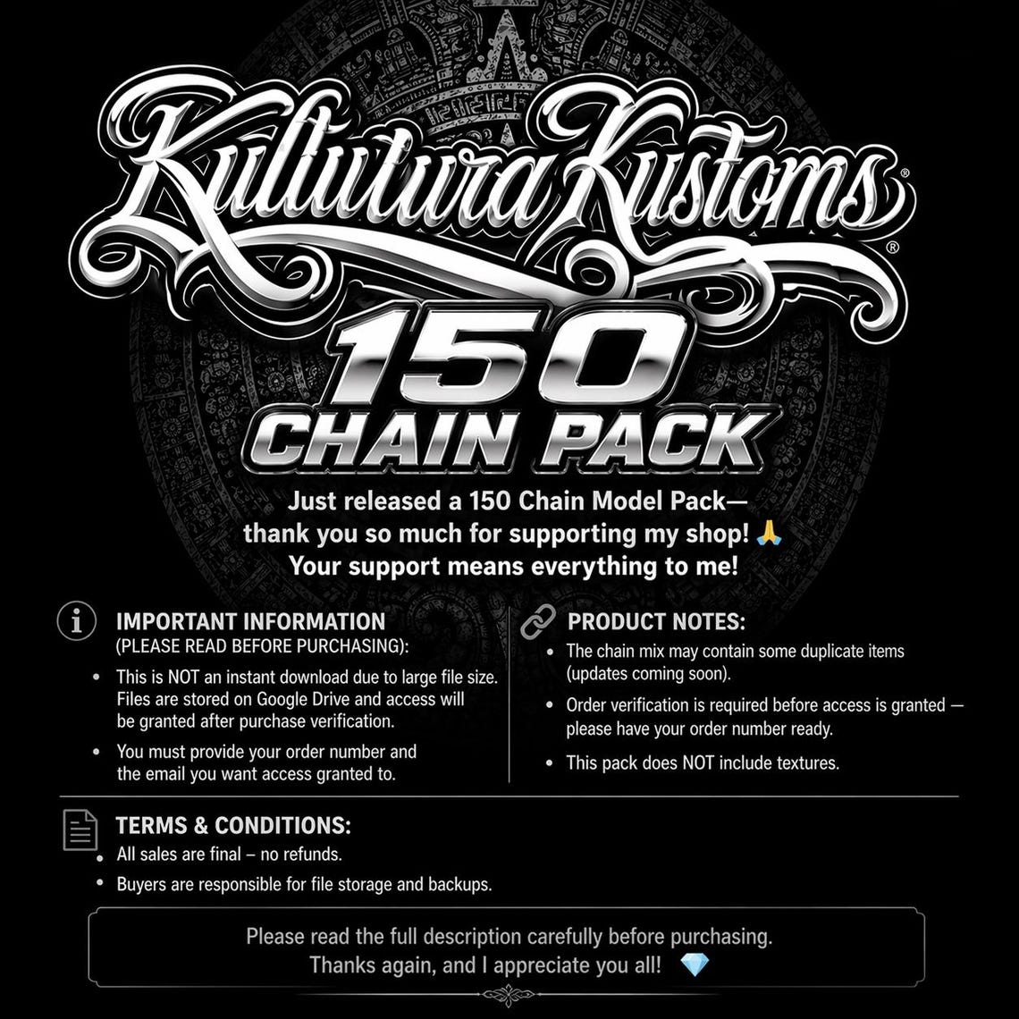 Kk Chain 150 KK Chain Pack - Etsy